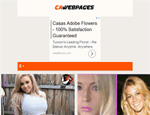 Tablet Screenshot of cawebpages.com